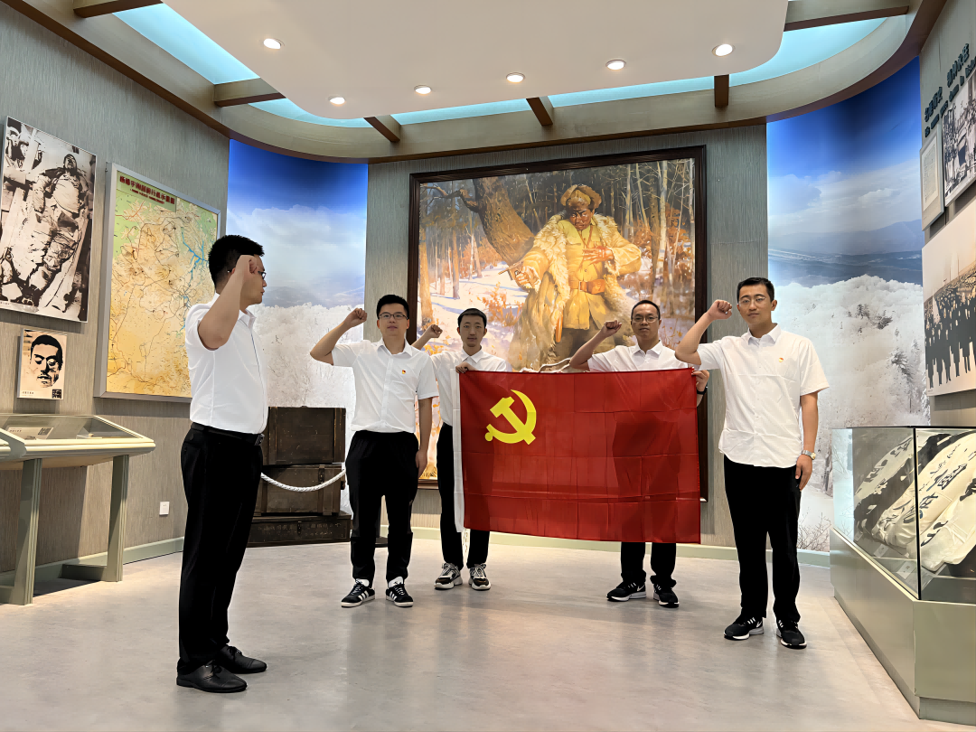 踏尋先輩足跡 弘揚民族精神——國藥集團重慶醫(yī)藥設計院有限公司駐長春項目部開展七一主題黨日活動